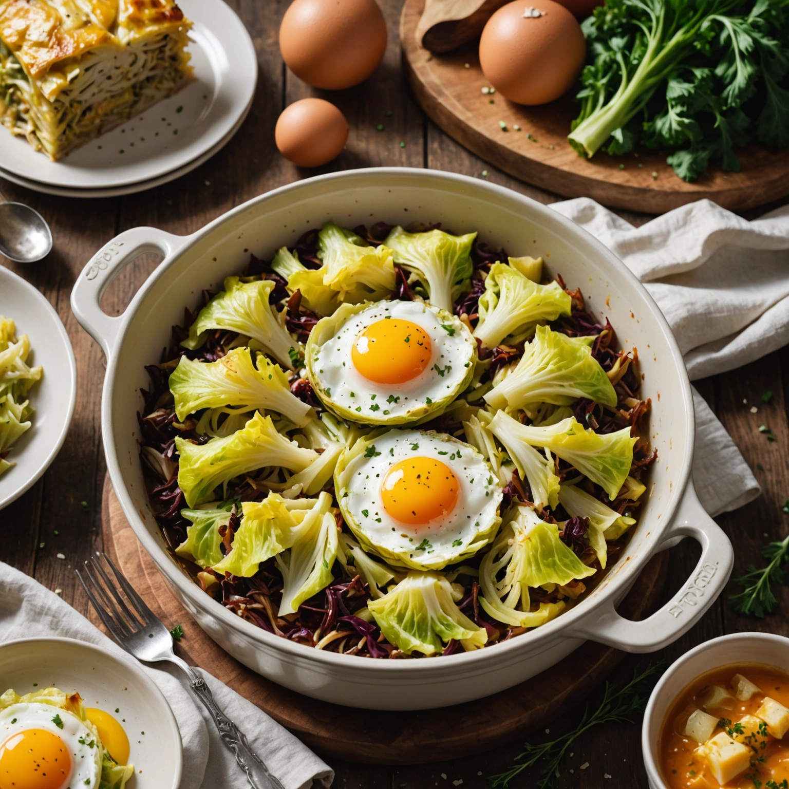 Капуста, запеченная в духовке с яйцом: вкусное и полезное решение для здорового питания