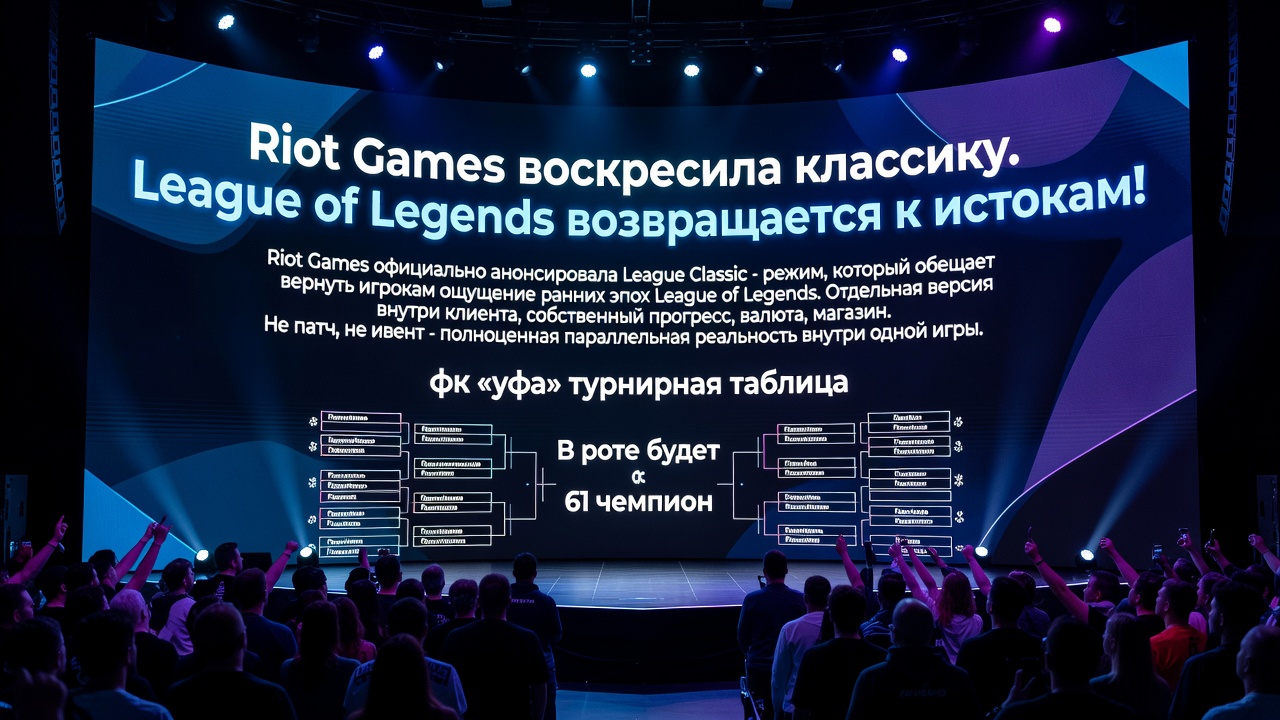 Riot Games воскресила классику. League of Legends возвращается к истокам!