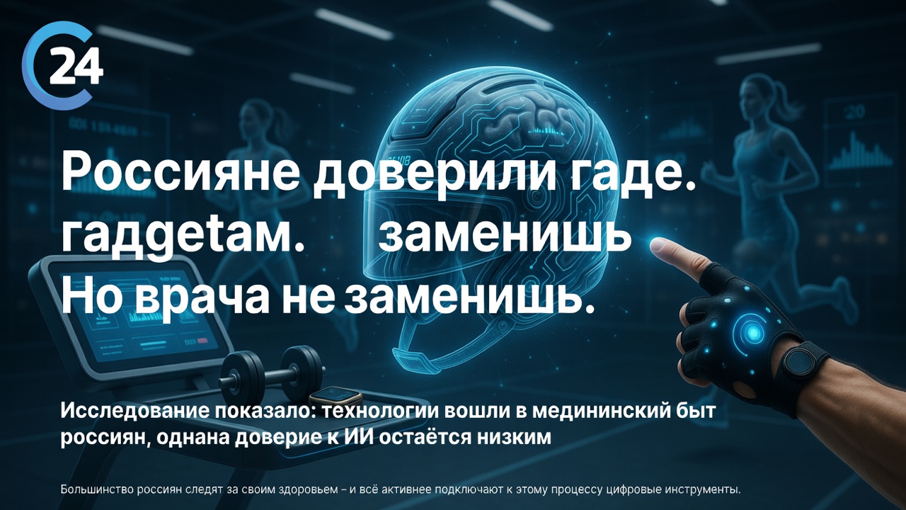 Россияне доверяют гаджетам. Но врача не заменишь