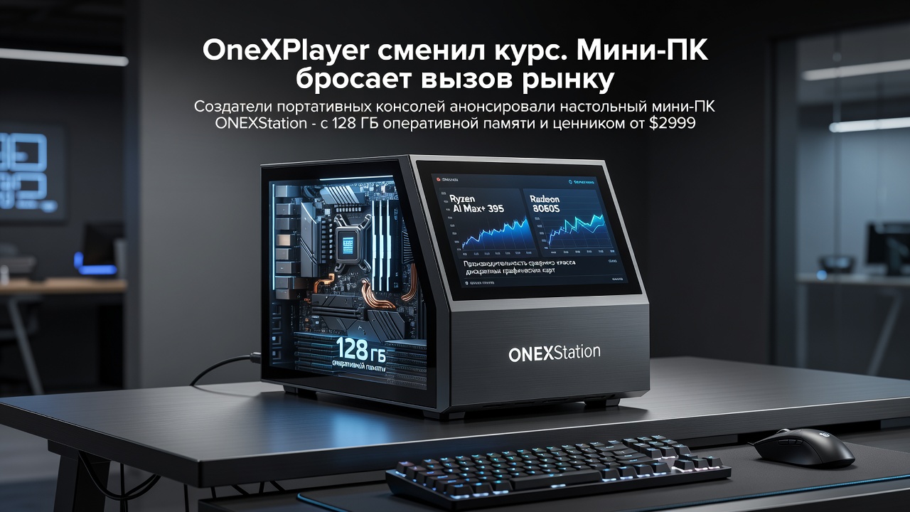 OneXPlayer сменил курс. Мини-ПК бросает вызов рынку