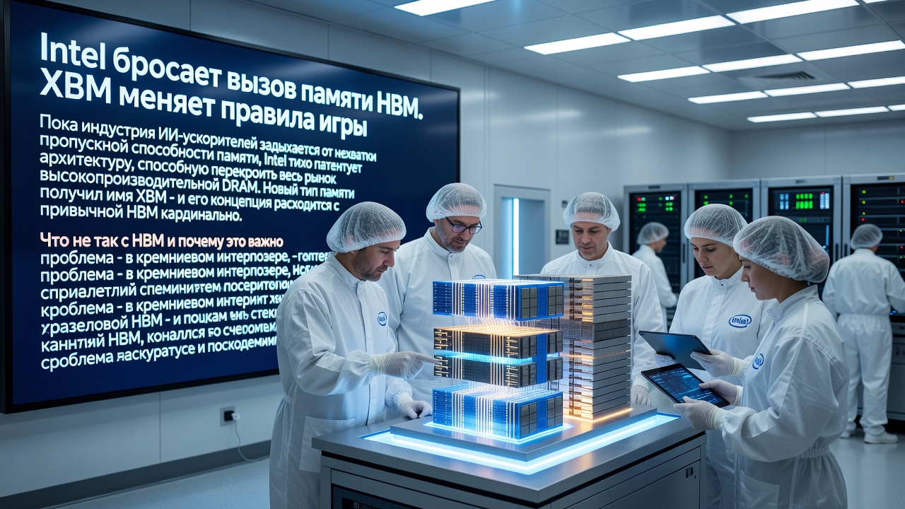 Intel бросает вызов памяти HBM. XBM меняет правила игры