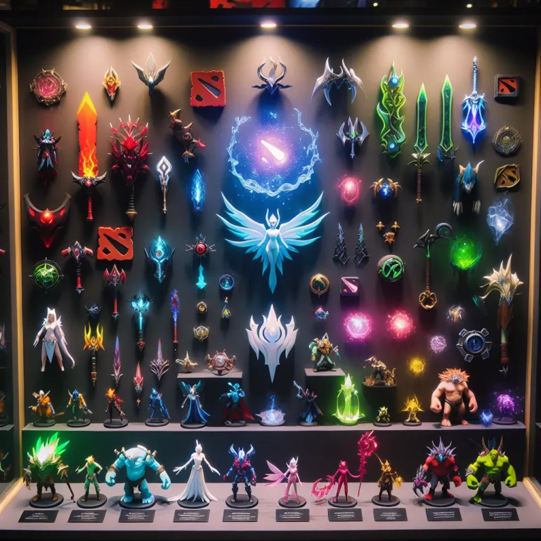 Витрина Dota 2: Погружение в Мир Виртуальных Предметов