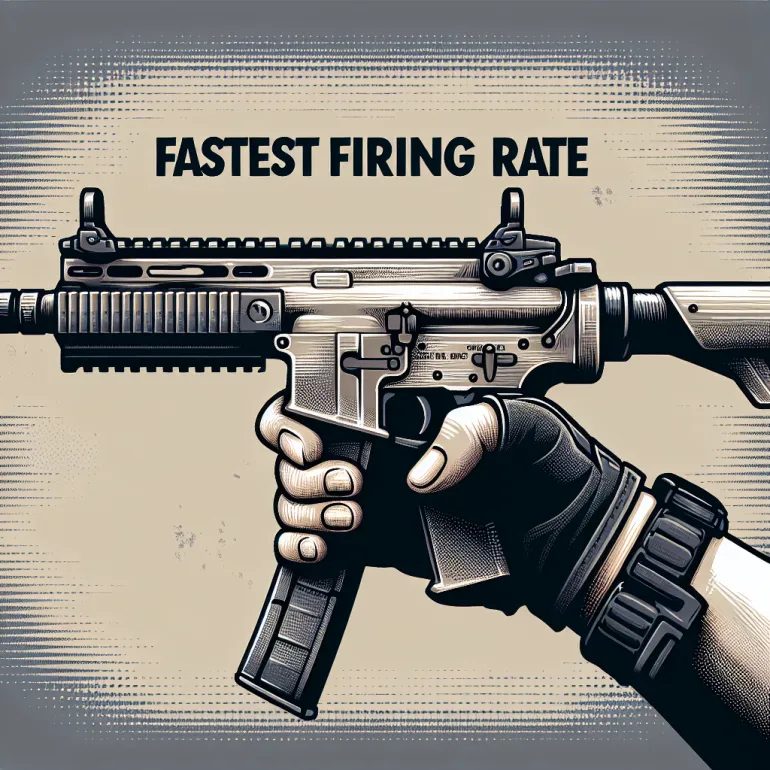 Самое скорострельное оружие в CS:GO